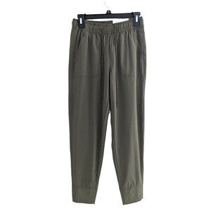 NWT American Eagle High Rise Army Green Joggers Size XS